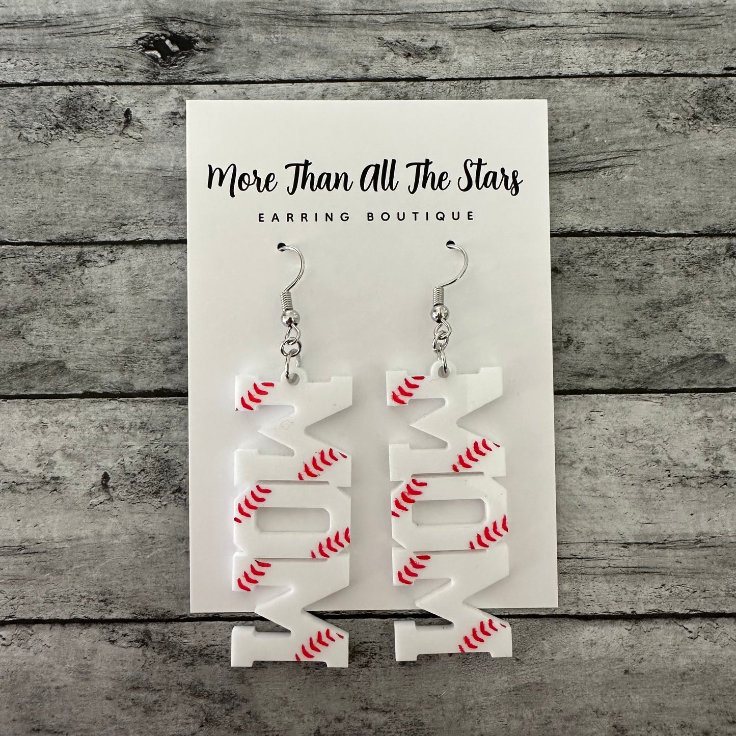 Baseball Mom Earrings