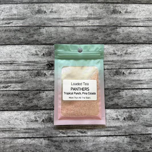 Panthers Loaded Tea Drink Mix (Tropical Punch, Pina Colada)