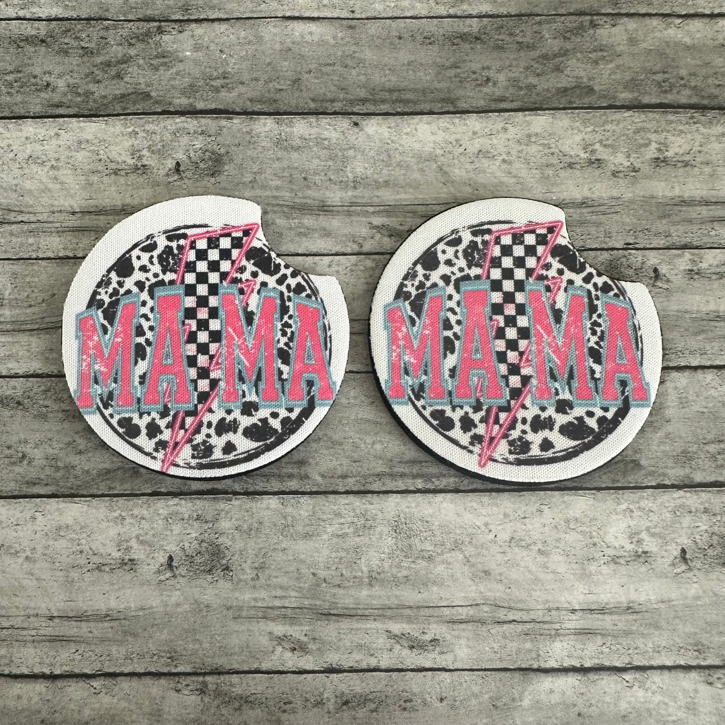 Mama Neoprene Car Coaster