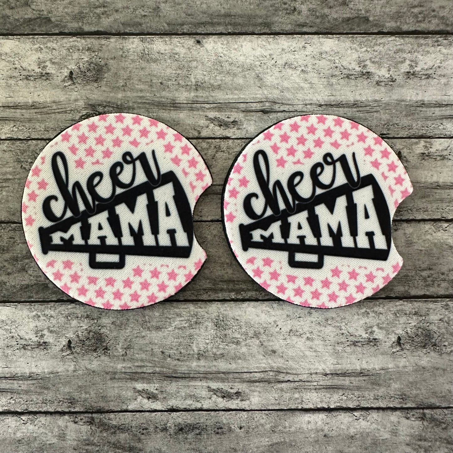 Cheer Mama Neoprene Car Coaster