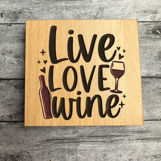 Live Love Wine Magnet