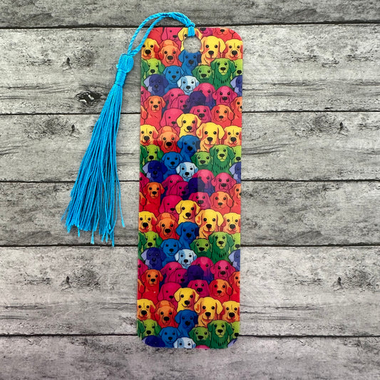 Rainbow Dogs Bookmark