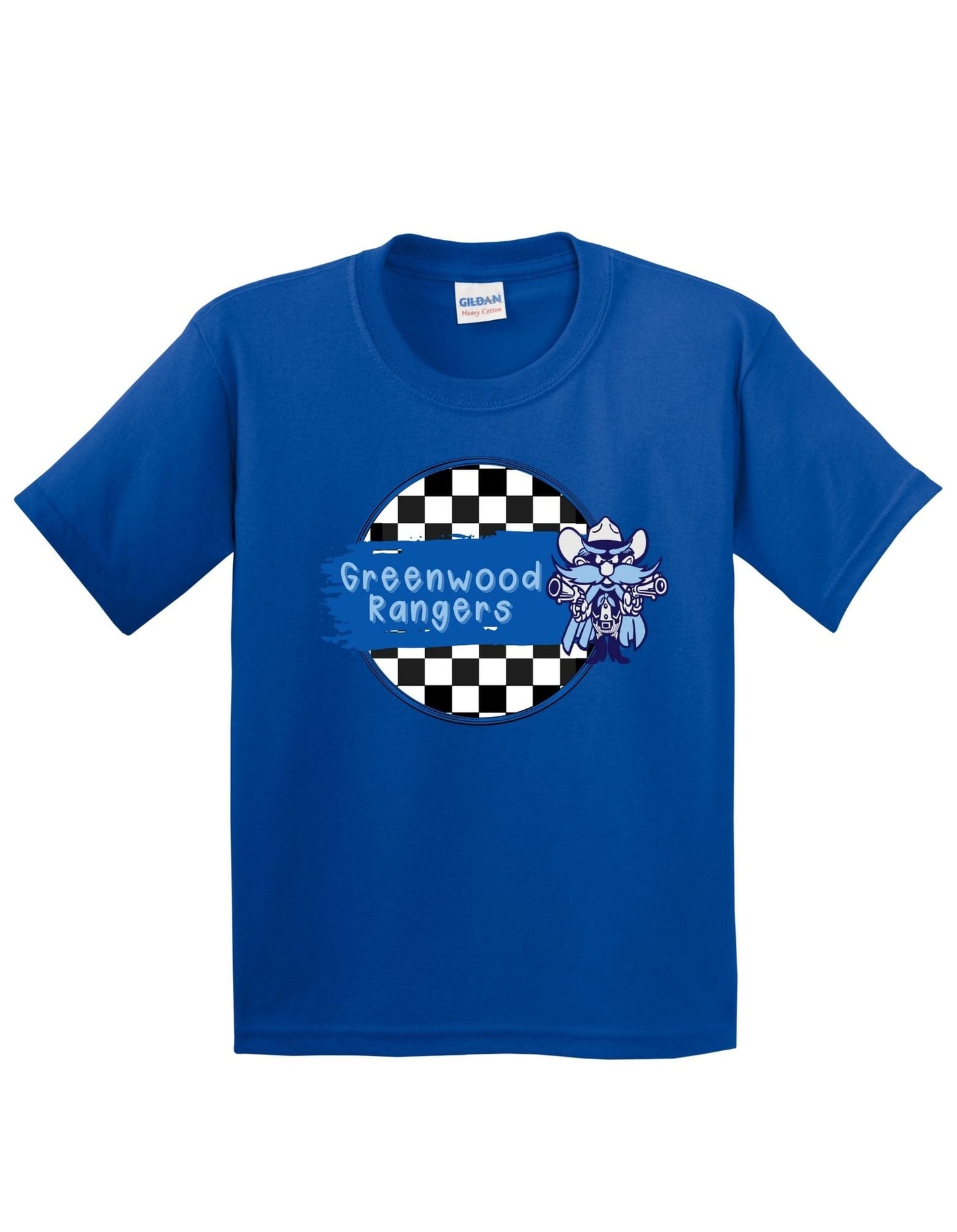 Checkered Circle Rangers Youth T-Shirt