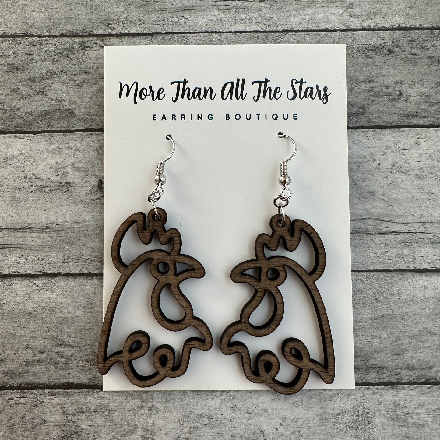Rooster Earrings