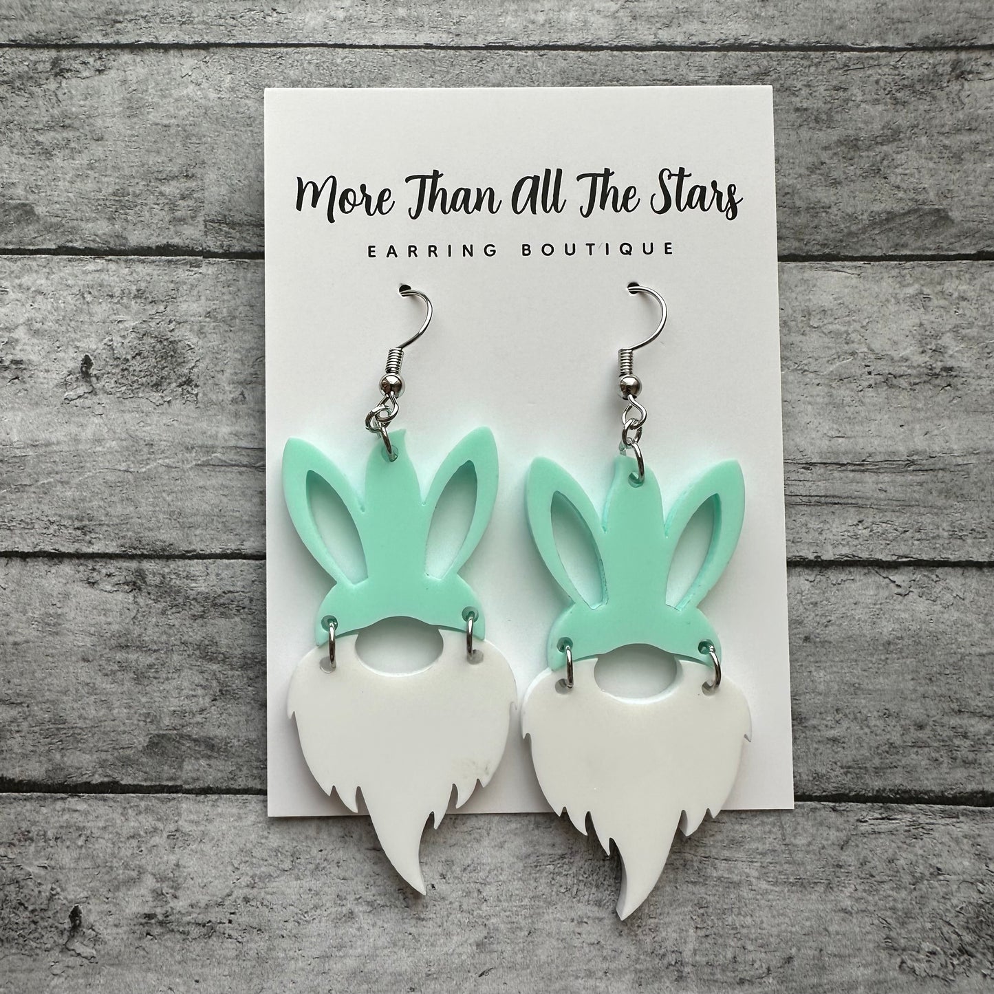 Easter Bunny Gnome Earrings