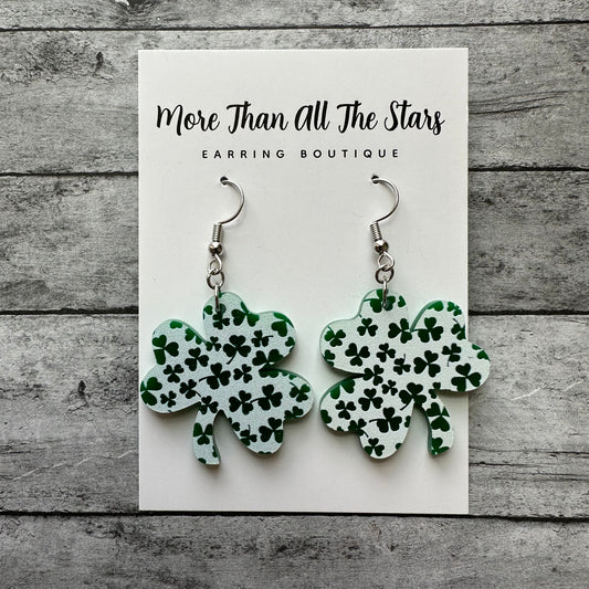 St. Patrick’s Day Shamrock Earrings