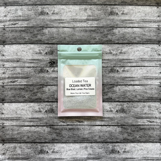 Ocean Water Loaded Tea Drink Mix (Blue Blast, Lemon, Pina Colada