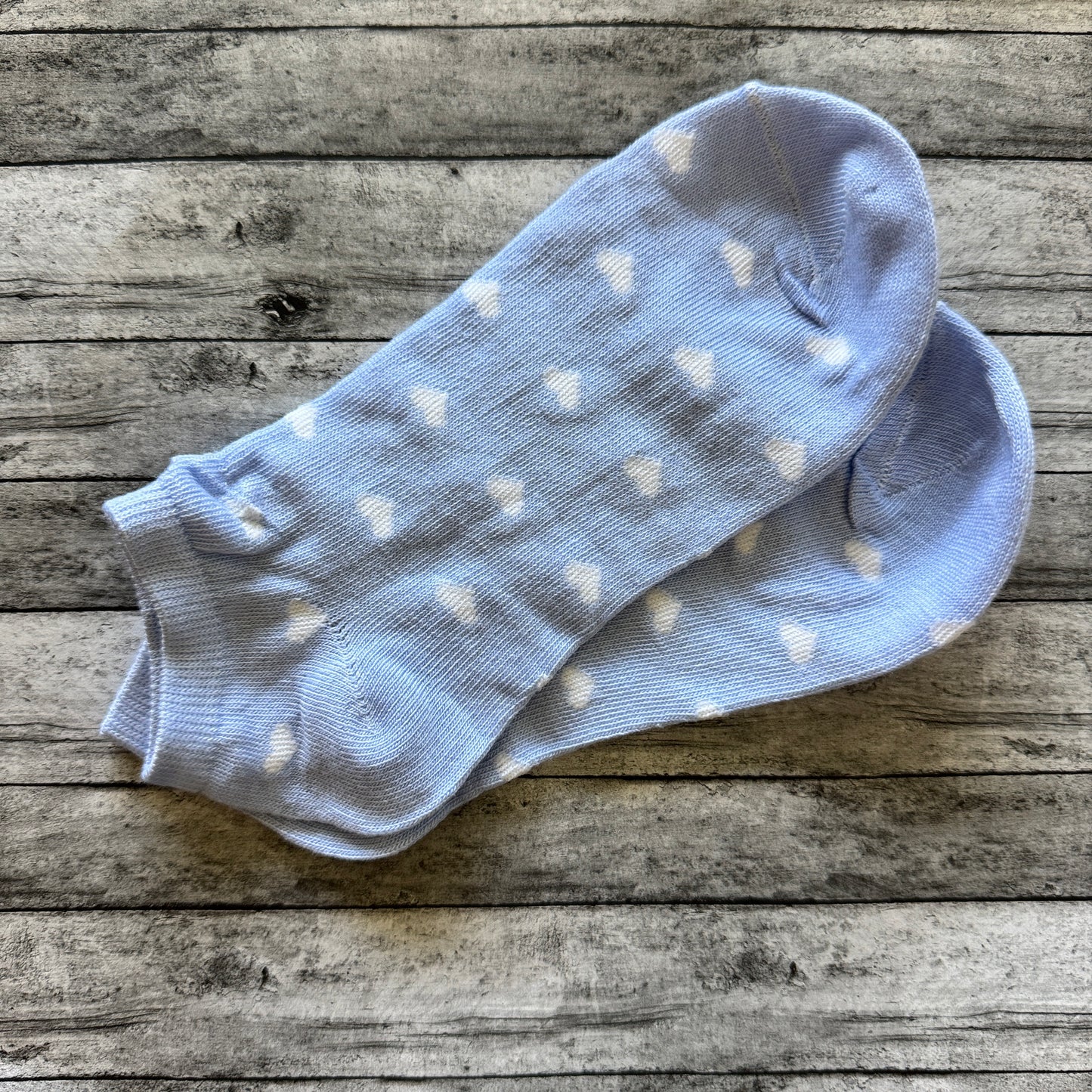 Women’s Blue Heart Socks