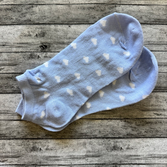 Women’s Blue Heart Socks