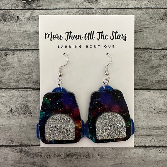 Galaxy Backpack Earrings