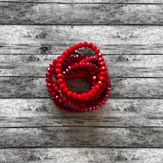 Red 9 Bracelet Set