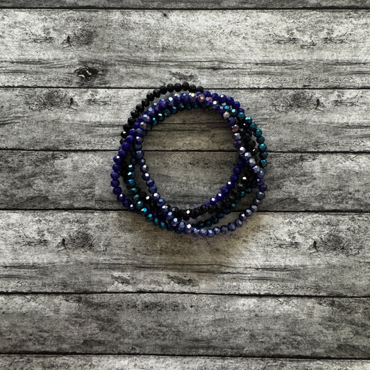 Blue 4 Bracelet Set