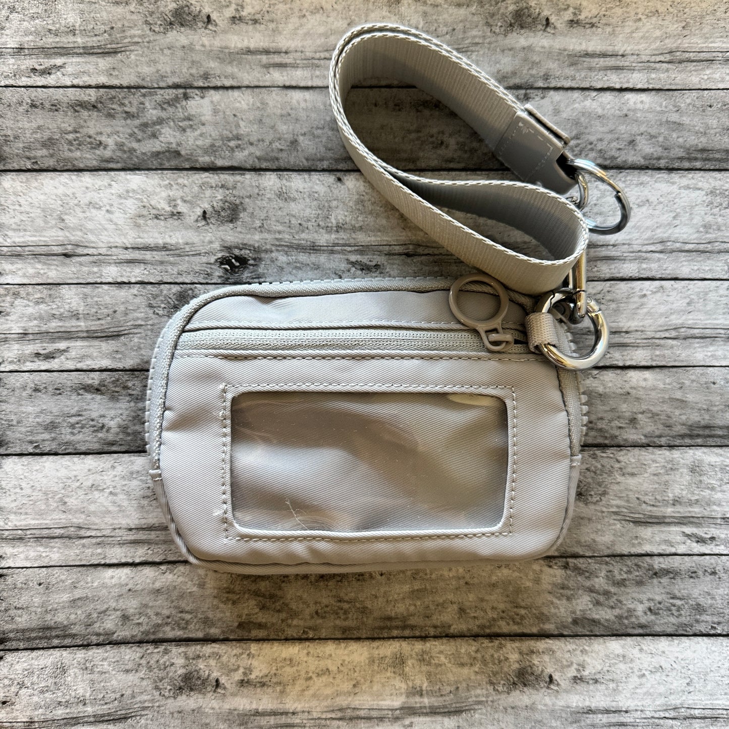 Grey Wristlet Wallet