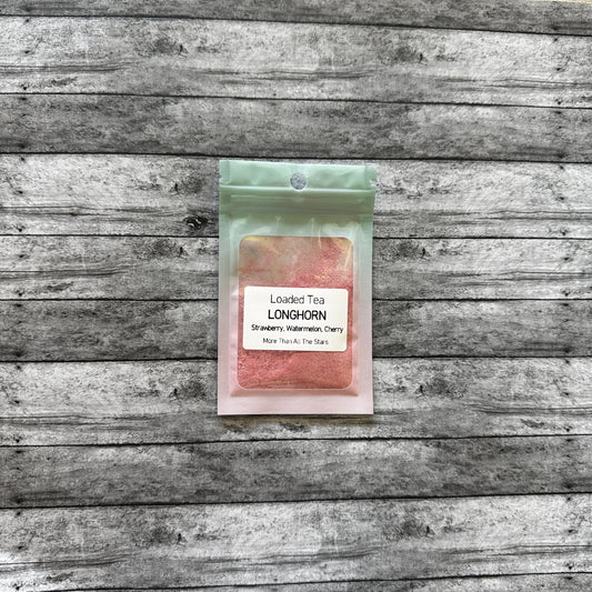 Longhorn Loaded Tea Drink Mix (Strawberry, Watermelon, Cherry)