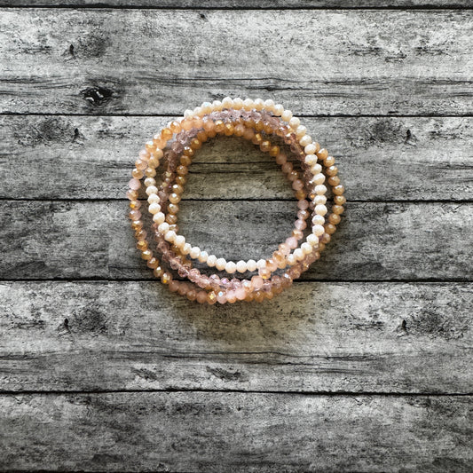Pink 4 Bracelet Set