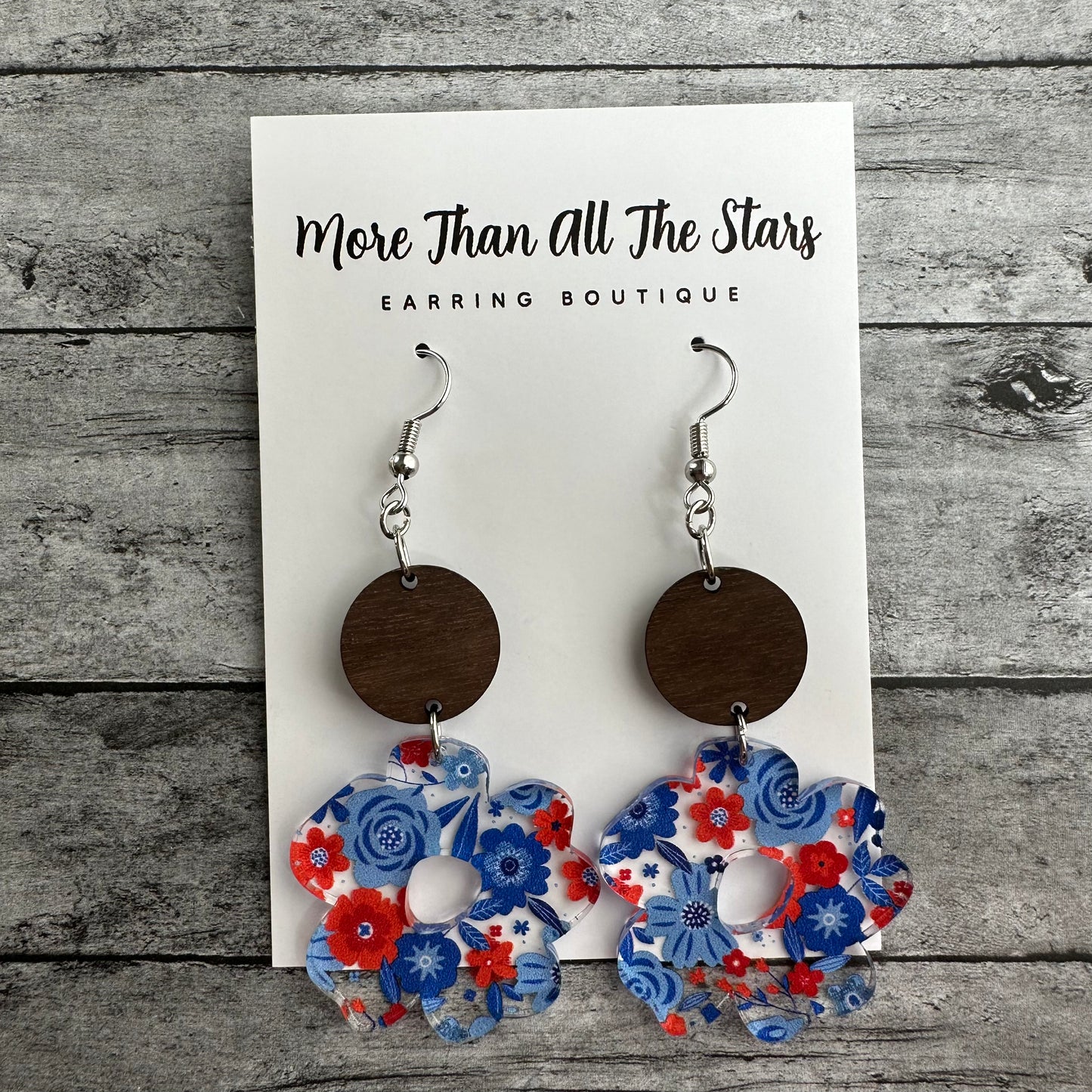 Americana Floral Earrings