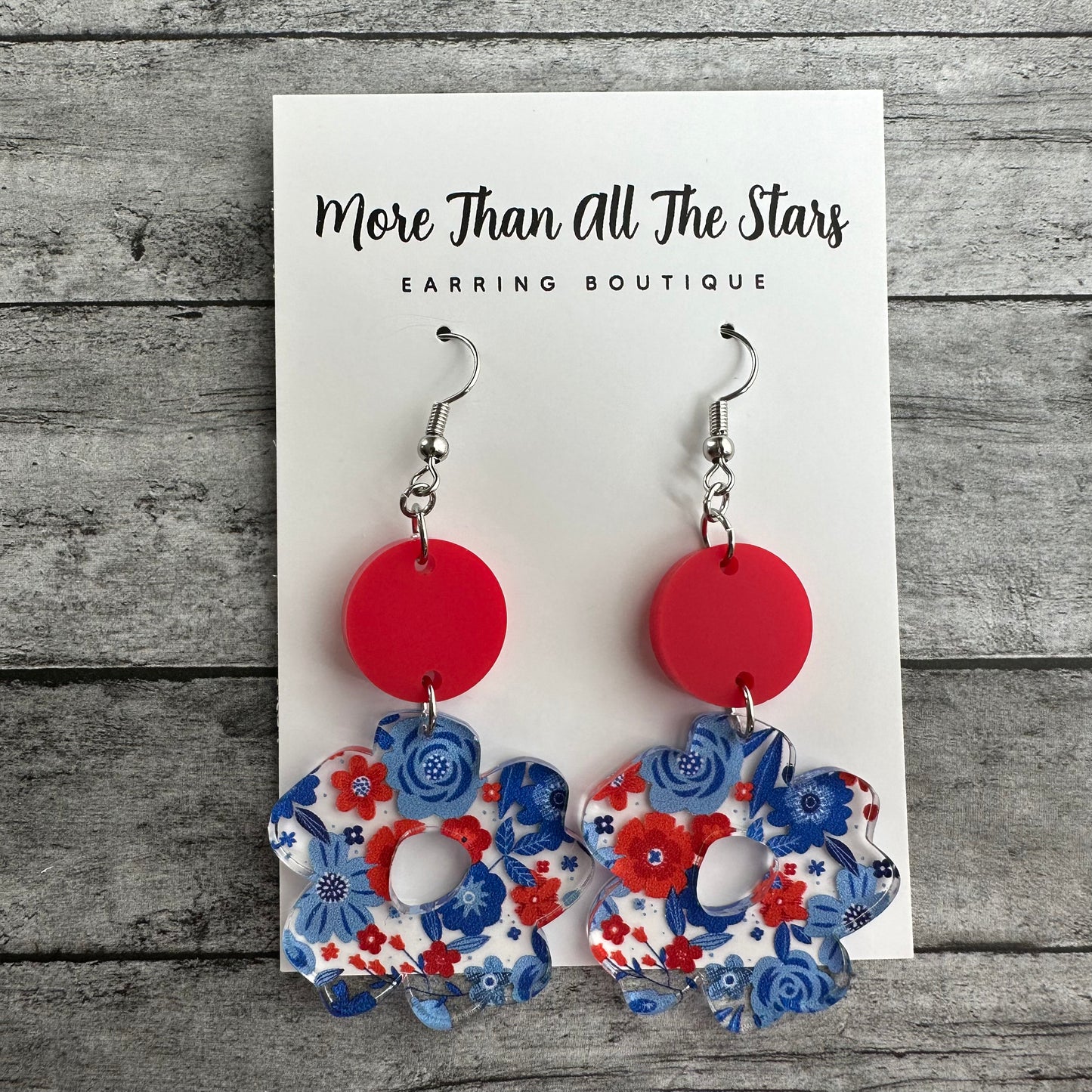 Americana Floral Earrings