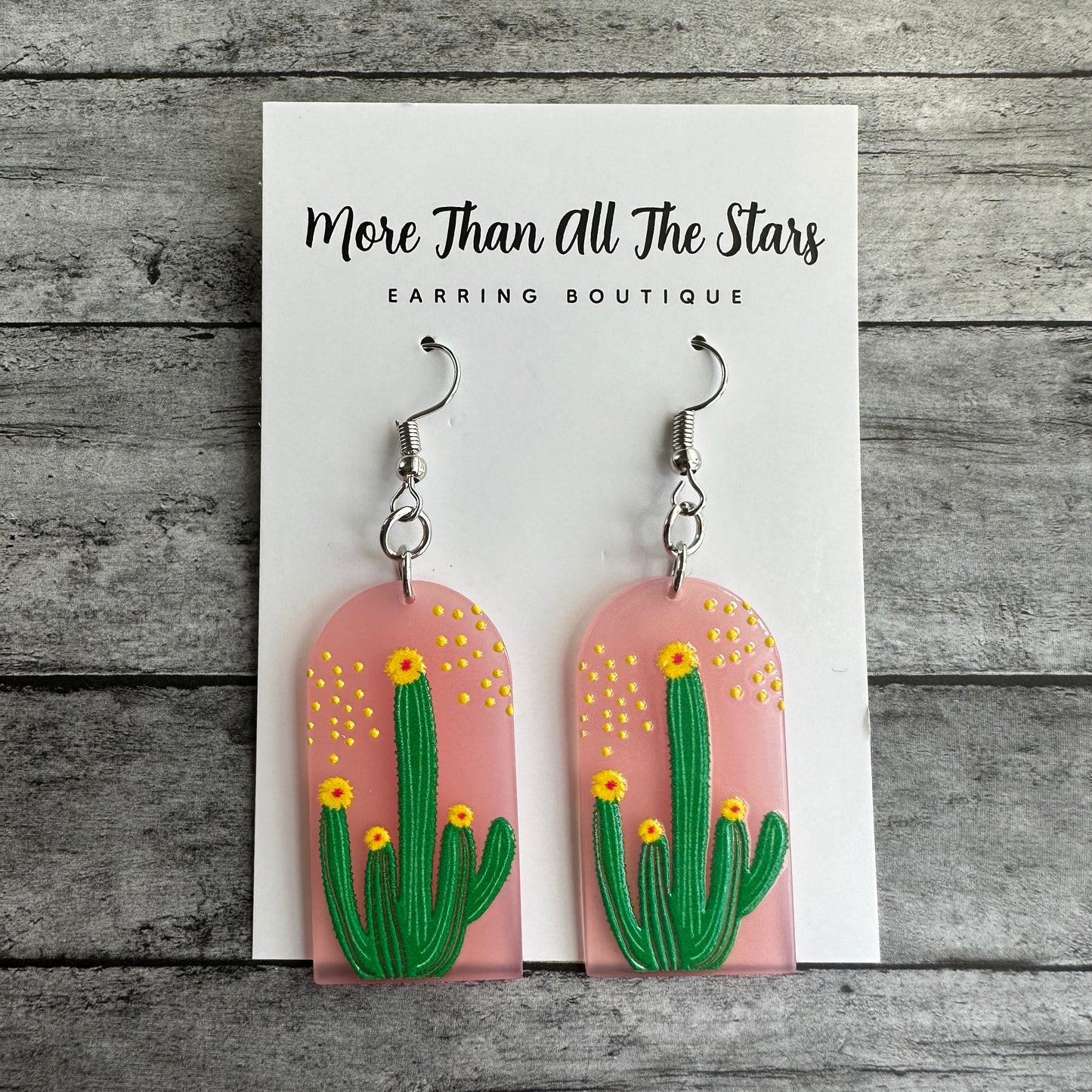 Cactus Arch Earrings