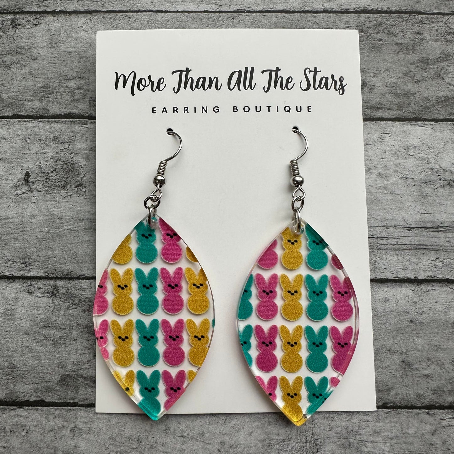 Easter Petal Peep Earrings