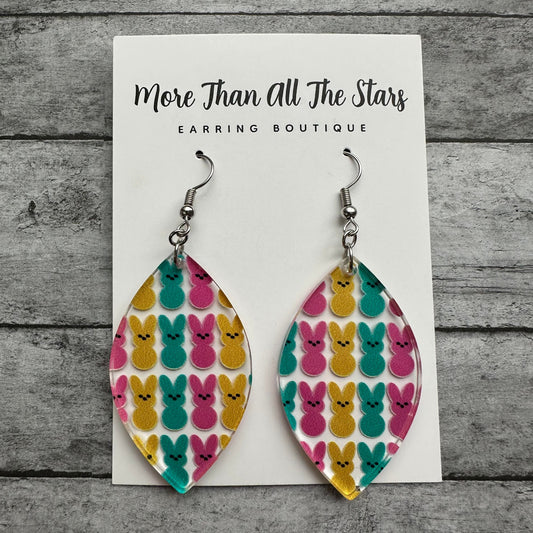 Easter Petal Peep Earrings