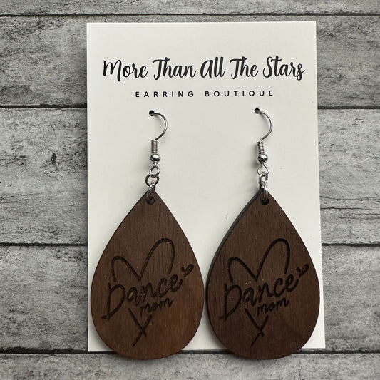 Dance Mom Earrings