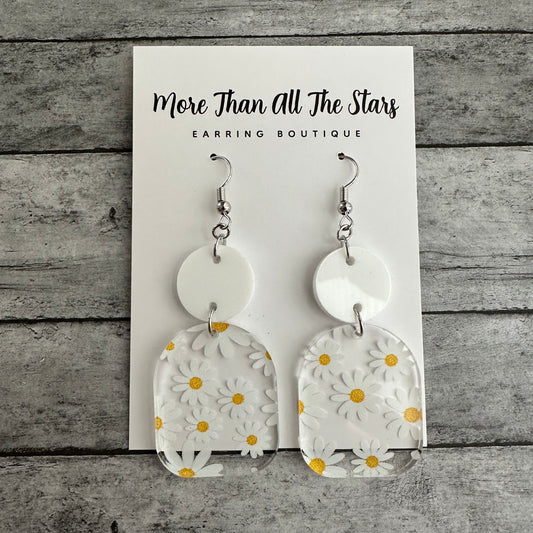 Daisy Arch Earrings
