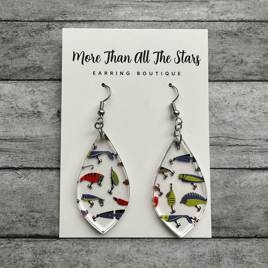 Fishing Lure Earrings