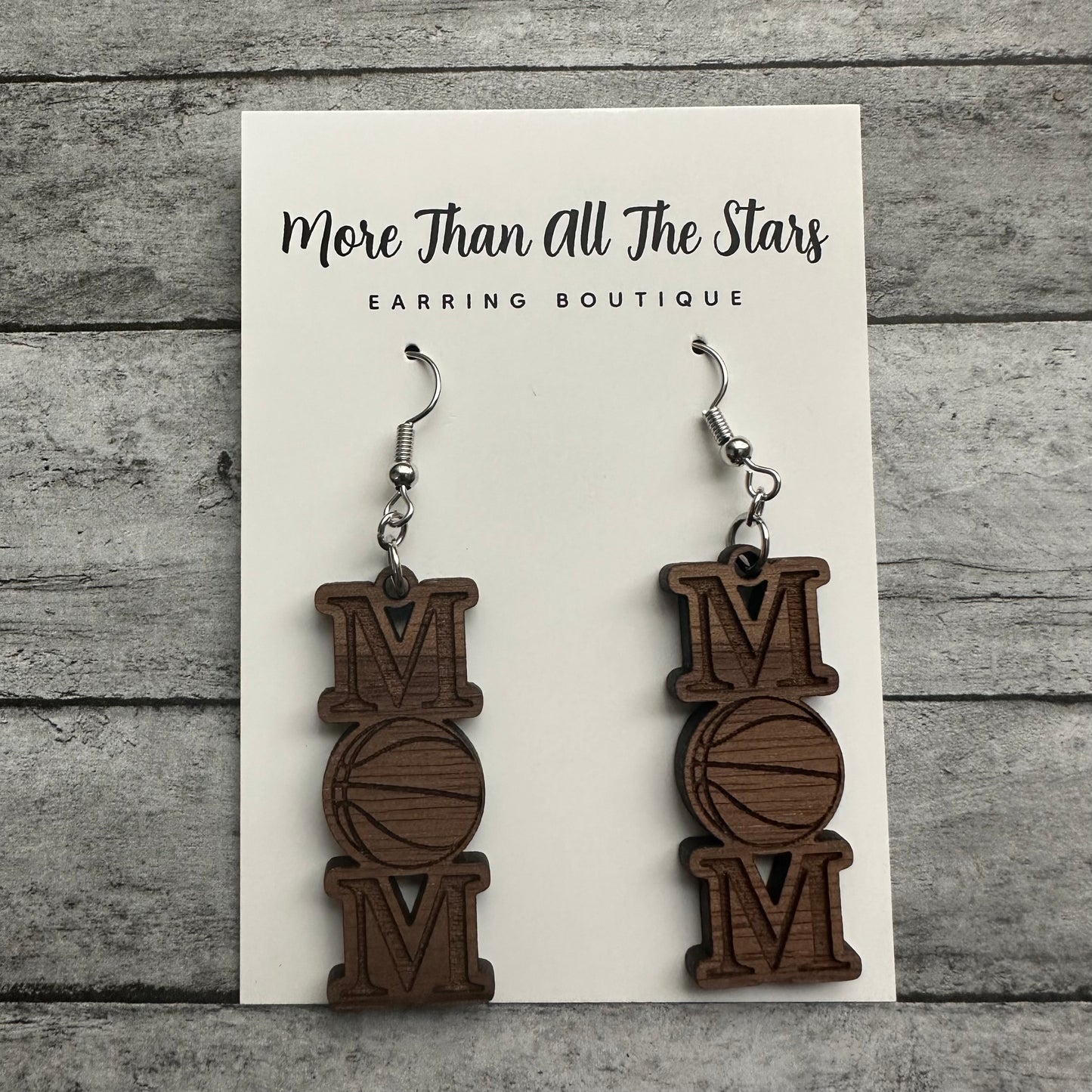 Basketball Mom Earrings