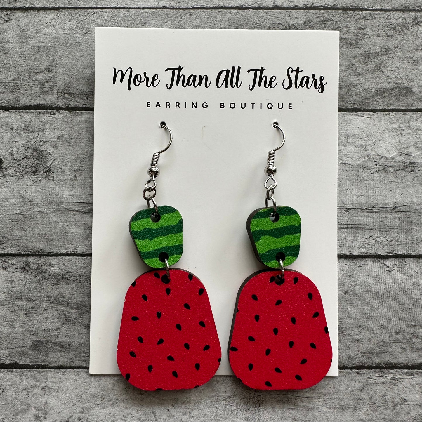 Watermelon Earrings