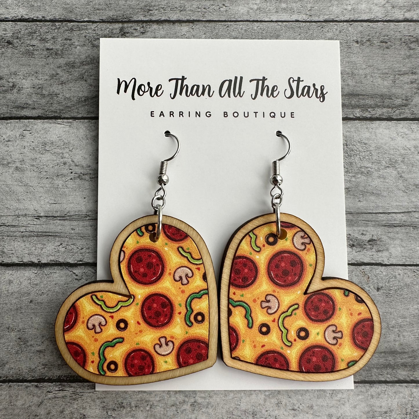 Pizza My Heart Earrings