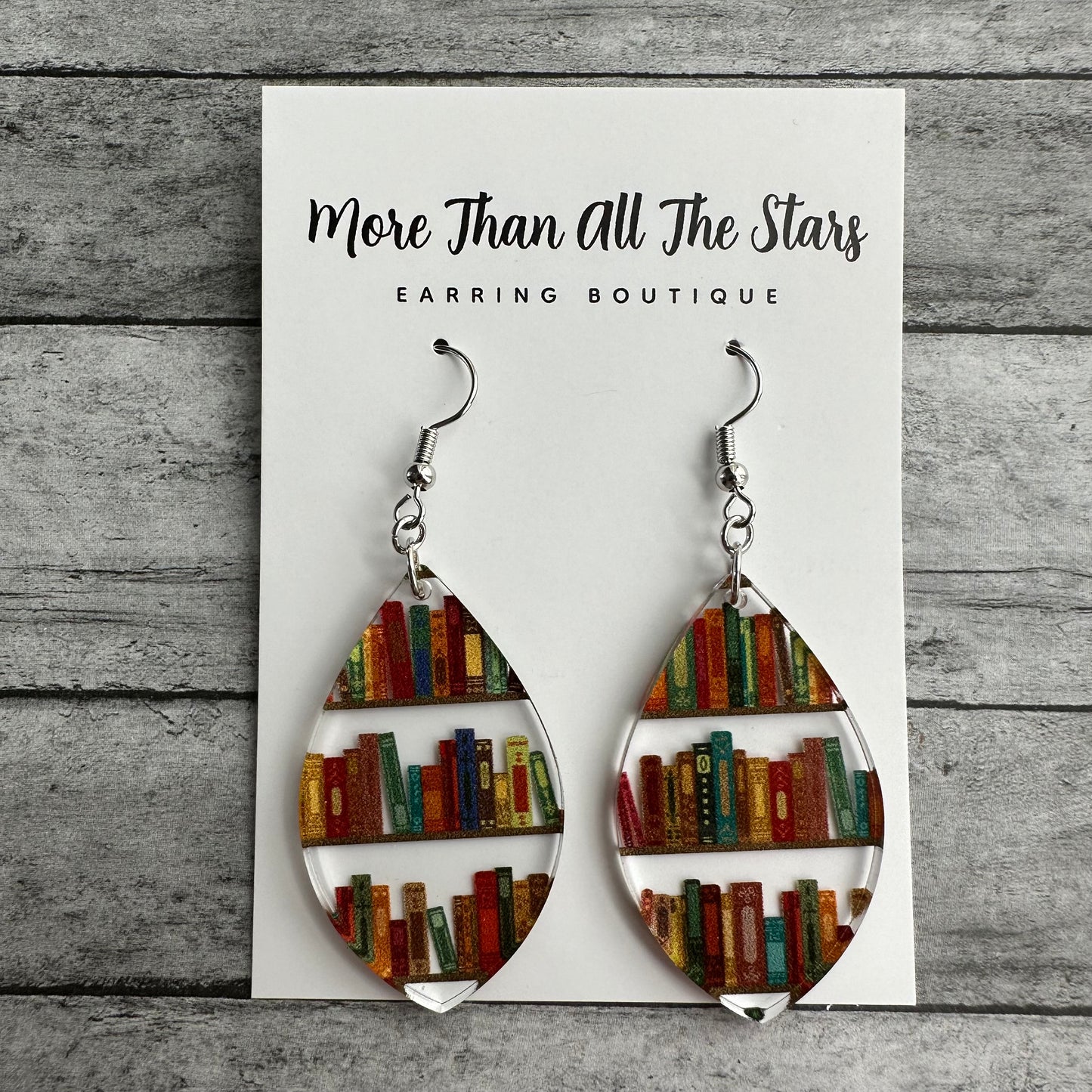 Book Petal Earrings
