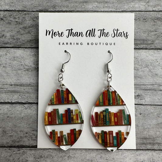 Book Petal Earrings