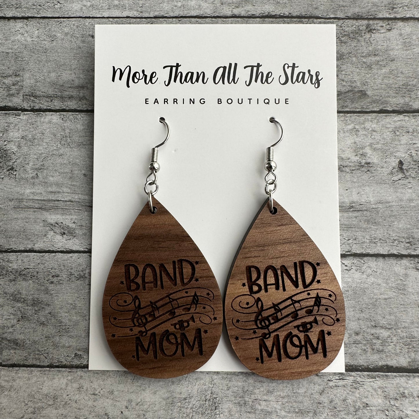 Band Mom Earrings