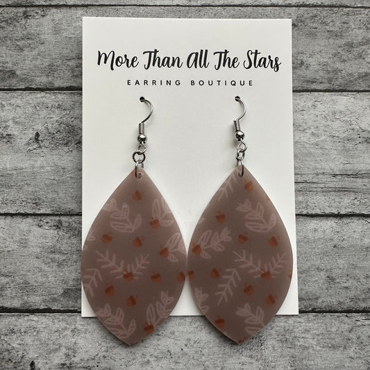 Mini Acorn Earrings