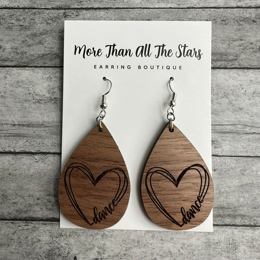 Dance Heart Earrings