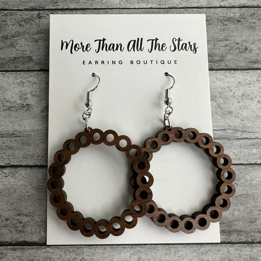 Micro Circle Hoop Earrings