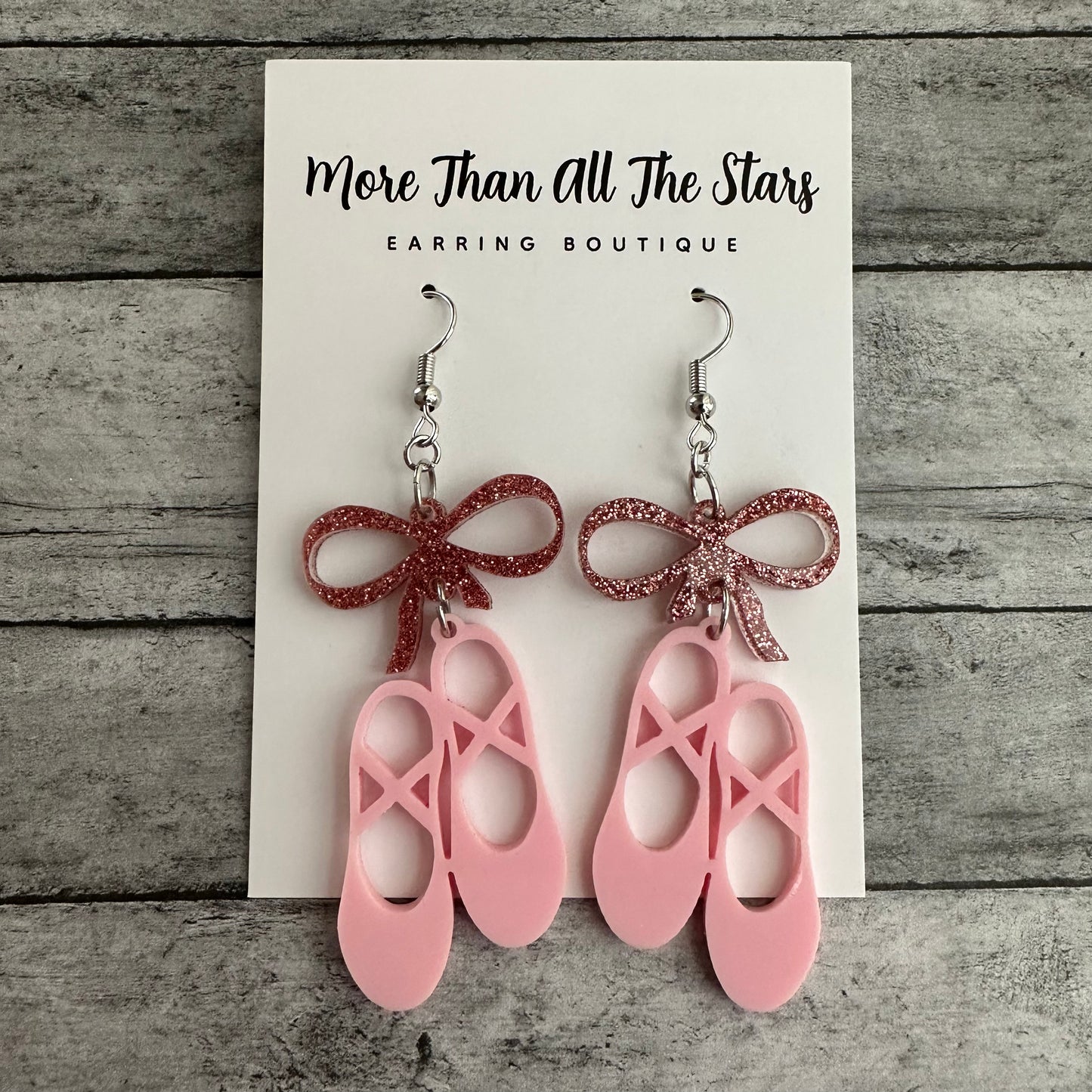 Ballet Shoe Earrings